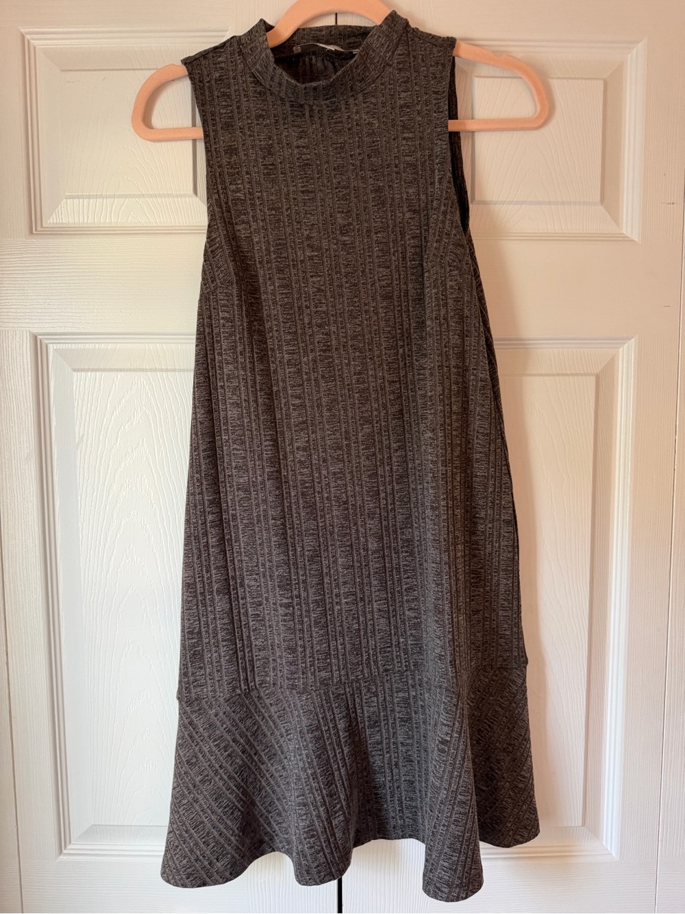 LOFT Sleeveless Mock Neck Knit Dress